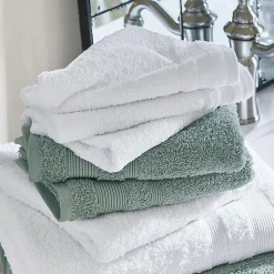 LOBERON Textiles De Bain|Serviettes*Lot de 4 serviettes Bourogne