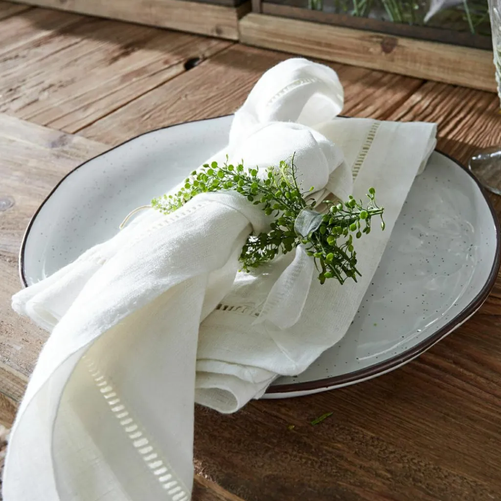 LOBERON Nappes|Linge De Table*Lot de 4 serviettes Covent Garden