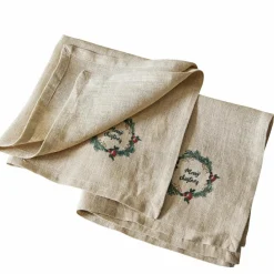 LOBERON Linge De Table*Lot de 2 serviettes de table Halofay