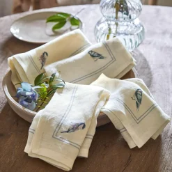 LOBERON Nappes|Linge De Table*Lot de 4 serviettes de table Taralga