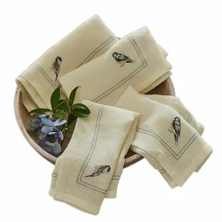 LOBERON Nappes|Linge De Table*Lot de 4 serviettes de table Taralga