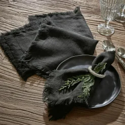LOBERON Nappes|Linge De Table*Lot de 4 serviettes de table Pibrac
