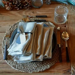 LOBERON Nappes|Linge De Table*Lot de 6 serviettes de table Fibi