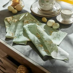 LOBERON Nappes|Linge De Table*Lot de 4 serviettes de table Gubbio