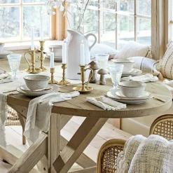 LOBERON Nappes|Linge De Table*Lot de 4 serviettes de table Largo