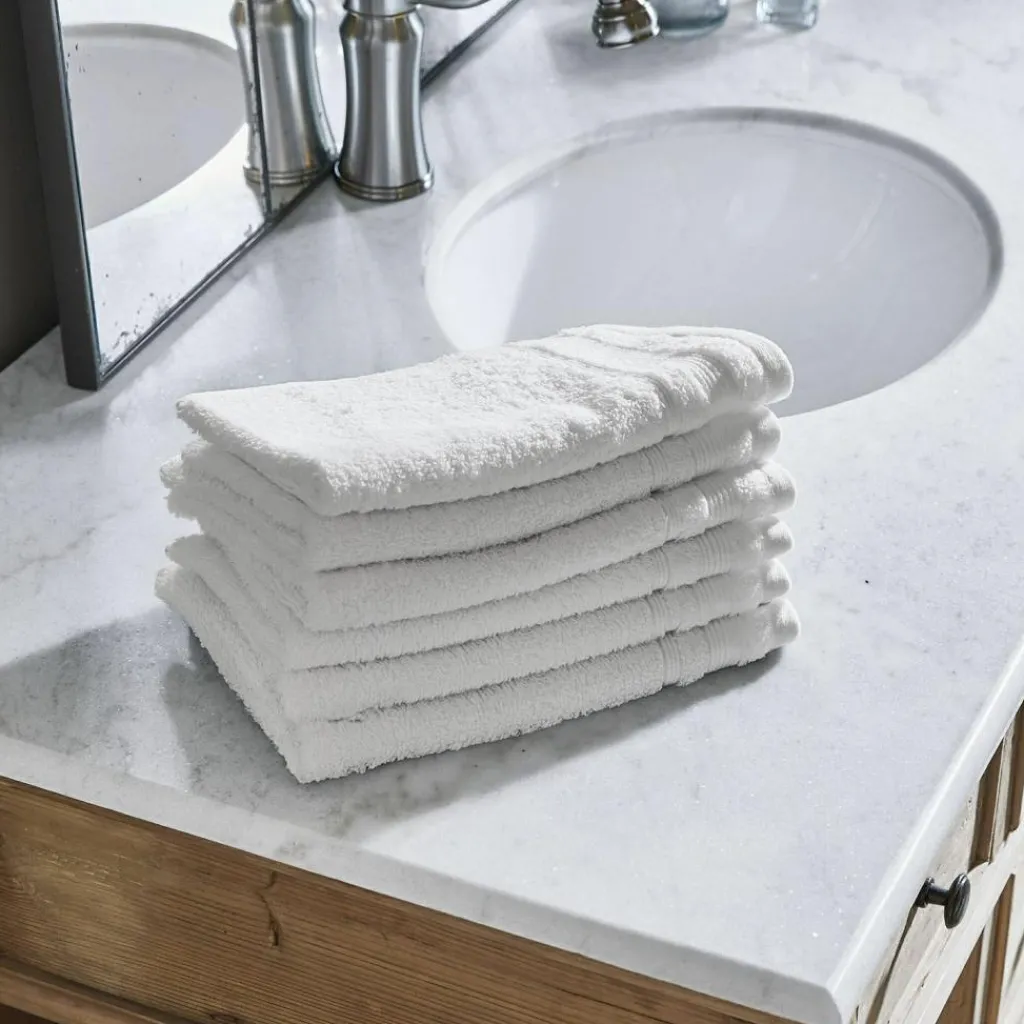LOBERON Textiles De Bain|Serviettes*Lot de 6 serviettes d’invités Bourogne