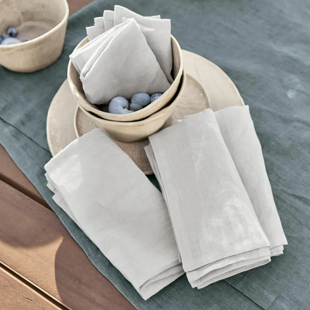 LOBERON Nappes|Linge De Table*Lot de 4 serviettes Ghis