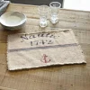 LOBERON Nappes|Linge De Table*Lot de 2 sets de table Nautic