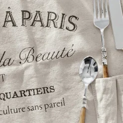 LOBERON Nappes*Lot de 2 sets de table Voyage
