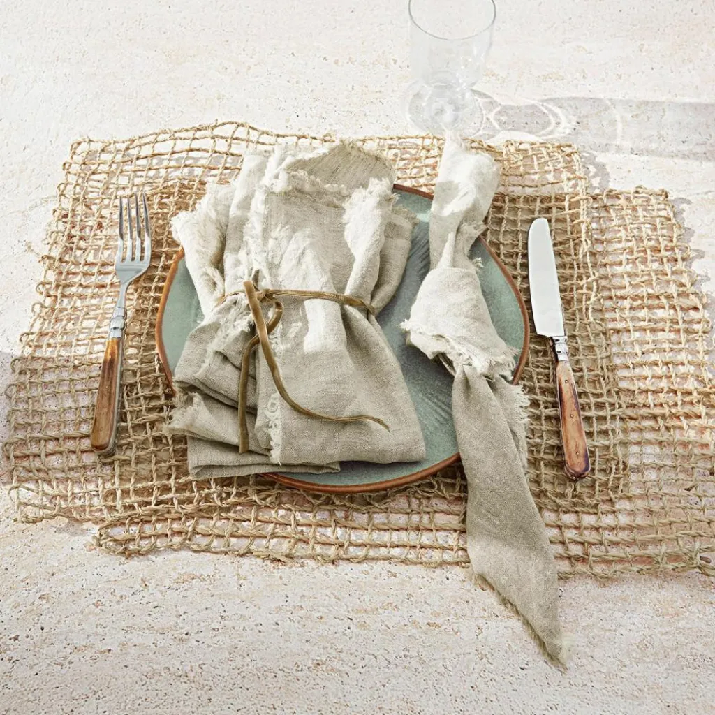 LOBERON Nappes|Linge De Table*Lot de 2 sets de table Xaintieux