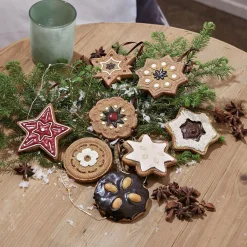 LOBERON Décorations Pour Le Sapin*Lot de 8 suspensions Cibla