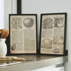 LOBERON Tableaux|Panneaux Décoratifs Et Tableaux*Lot de 2 tableaux Bravent