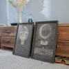 LOBERON Tableaux|Décoration*Lot de 2 tableaux Ortarsis