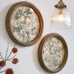 LOBERON Tableaux|Décoration*Lot de 2 tableaux Phaurette