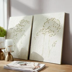 LOBERON Tableaux|Décoration*Lot de 2 tableaux Tiloren