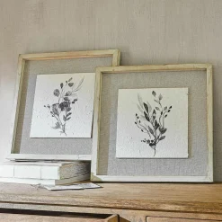 LOBERON Tableaux|Décoration*Lot de 2 tableaux Ylivane