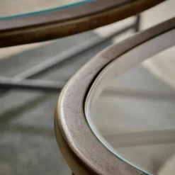 LOBERON Tables Basses|Tables Basses*Lot de 2 tables basses Kembria