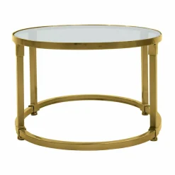 LOBERON Tables Basses|Tables Basses*Lot de 2 tables basses Ninove