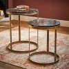 LOBERON Tables D'Appoint|Tables D'Appoint*Lot de 2 tables d' Beautisse