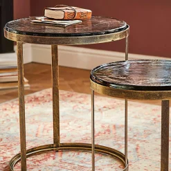 LOBERON Tables D'Appoint|Tables D'Appoint*Lot de 2 tables d' Beautisse