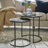 LOBERON Tables D'Appoint|Tables D'Appoint*Lot de 2 tables d' Petrosini