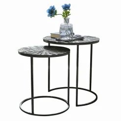 LOBERON Tables D'Appoint|Tables D'Appoint*Lot de 2 tables d' Petrosini