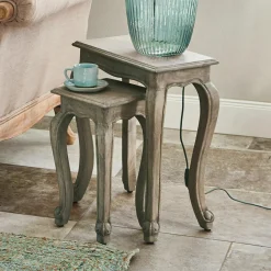 LOBERON Tables D'Appoint|Tables D'Appoint*Lot de 2 tables d'appoint Nima