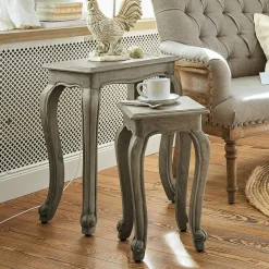 LOBERON Tables D'Appoint|Tables D'Appoint*Lot de 2 tables d'appoint Nima