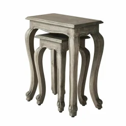 LOBERON Tables D'Appoint|Tables D'Appoint*Lot de 2 tables d'appoint Nima