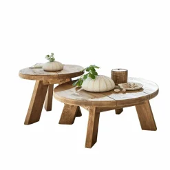 LOBERON Tables Basses|Tables Basses*Lot de 2 tables d’appoint Oteley