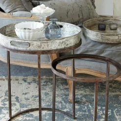 LOBERON Tables D'Appoint|Tables D'Appoint*Lot de 2 tables d’appoint Saint Mark