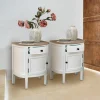 LOBERON Tables De Chevet|Tables De Chevet*Lot de 2 tables de chevet Arvelin
