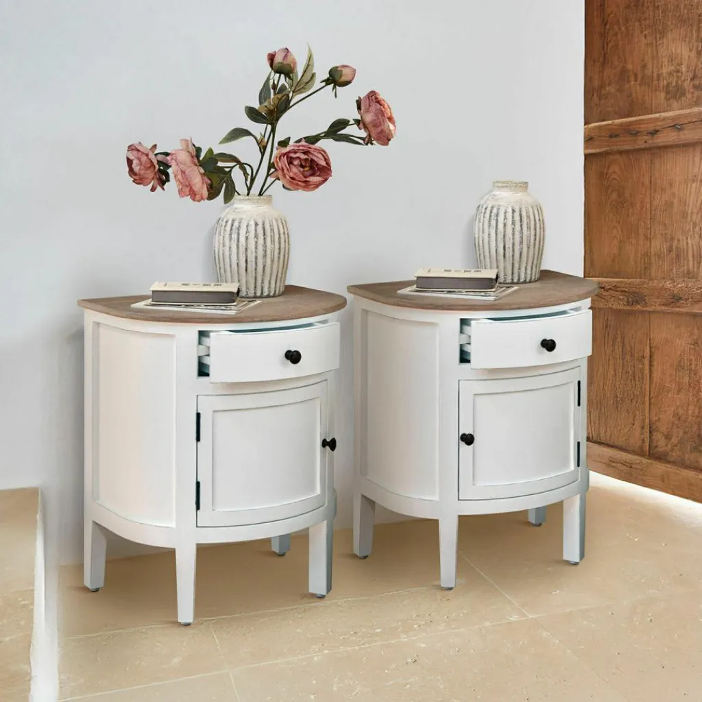 LOBERON Tables De Chevet|Tables De Chevet*Lot de 2 tables de chevet Arvelin