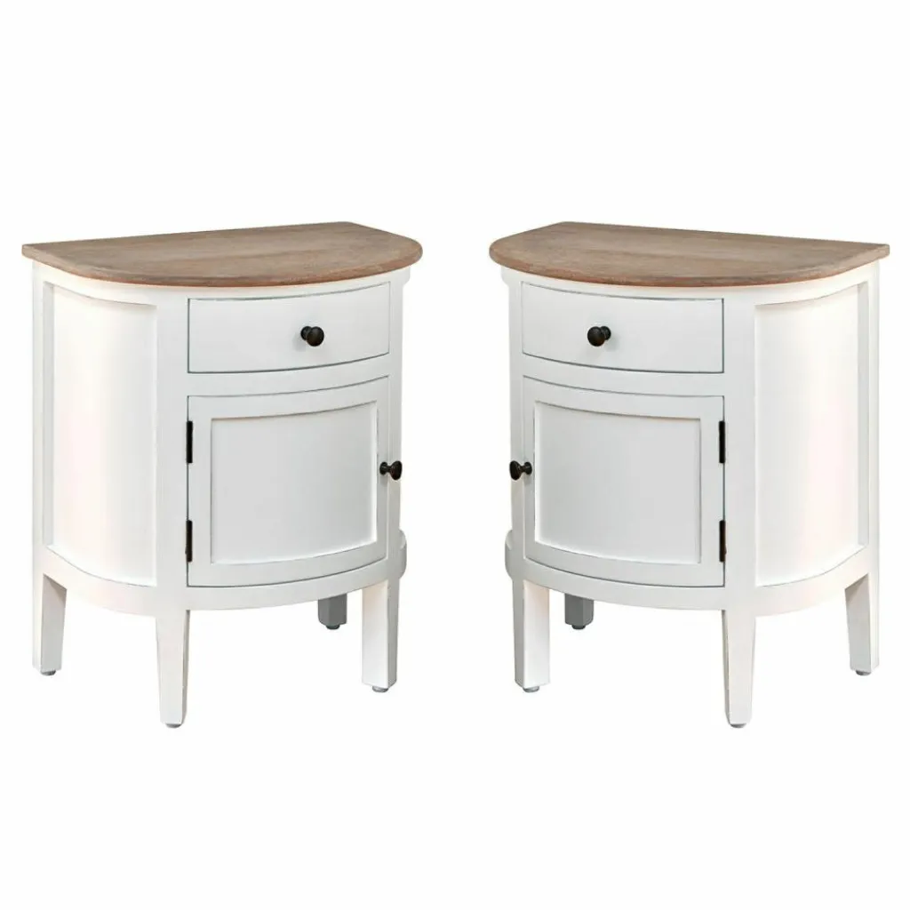 LOBERON Tables De Chevet|Tables De Chevet*Lot de 2 tables de chevet Arvelin