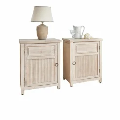 LOBERON Tables De Chevet|Tables De Chevet*Lot de 2 tables de chevet Brolive