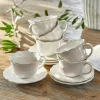 LOBERON Vaisselle|Vaisselle*Lot de 6 tasses avec soucoupes Mallevesse