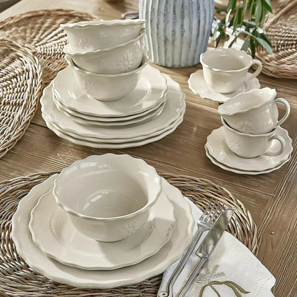 LOBERON Vaisselle|Vaisselle*Lot de 6 tasses avec soucoupes Mallevesse