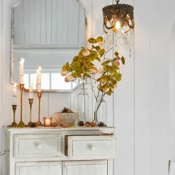LOBERON Fleurs Séchées Et Artificielles|Décoration*Lot de 2 tiges décoratives Aidan