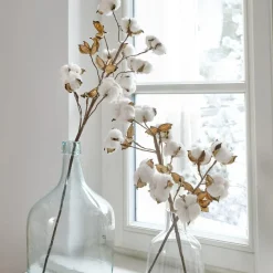LOBERON Fleurs Séchées Et Artificielles|Décoration*Lot de 3 tiges Sauves