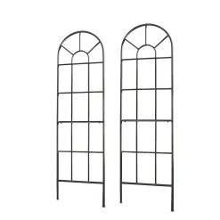 LOBERON Treillages*Lot de 2 treillis Ealdred