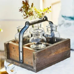 LOBERON Cache-Pots Et Amphores*Lot de 4 vases avec caisse Reverie