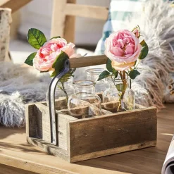 LOBERON Cache-Pots Et Amphores*Lot de 4 vases avec caisse Reverie
