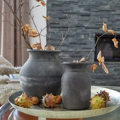 LOBERON Vases|Vases Et Cache-Pots*Lot de 2 vases Molduc