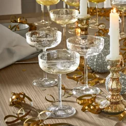 LOBERON Décorations De Table De Noël*Lot de 6 verres Haverly