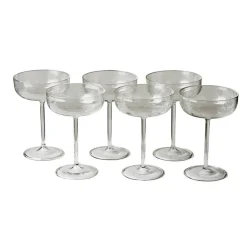 LOBERON Décorations De Table De Noël*Lot de 6 verres Haverly