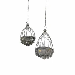 LOBERON Objets Décoratifs|Décoration*Lot de 2 volières Yserande