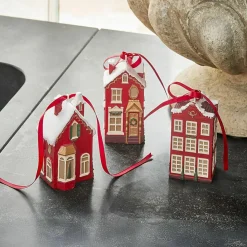 LOBERON Décorations Pour Le Sapin*Lot de 3 décorations à suspendre Aravyn