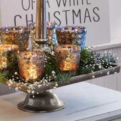 LOBERON Objets Décoratifs De Noël*Lot de 6 décorations de Noël Estella
