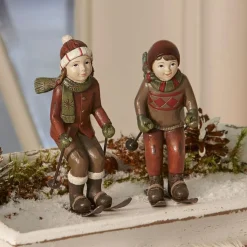LOBERON Figurines De Noël*Lot de 2 figurines Bibury