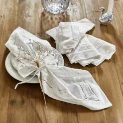 LOBERON Nappes|Linge De Table*Lot de 4 serviettes de table Ellingford